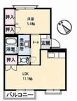 広島市安佐南区長束4丁目の間取図