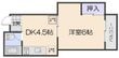 広島市西区草津新町１丁目の間取図