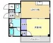 広島市中区千田町3丁目の間取図