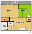 広島市西区中広町2丁目の間取図