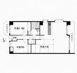 広島市中区上幟町の間取図