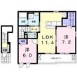 ネオヴィータ Ⅱの間取図