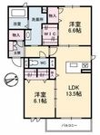 広島市安佐南区祇園6丁目の間取図
