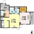グランテリア楽々園Sの間取図