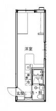 広島市西区竜王町の間取図