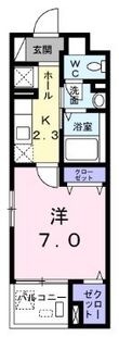 コンフォール曙の間取図
