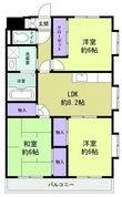 広島市安佐南区長束西1丁目の間取図