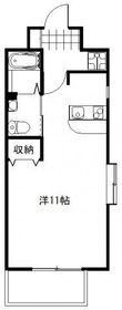 広島市中区十日市町２丁目の間取図