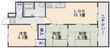 広島市佐伯区五日市駅前2丁目の間取図