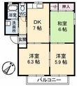 広島市西区古江新町の間取図