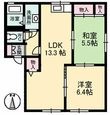 広島市安佐南区上安1丁目の間取図
