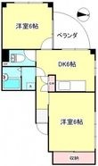 広島市中区橋本町の間取図