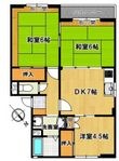 広島市西区田方1丁目の間取図