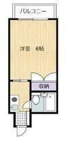 広島市中区西川口町の間取図