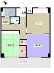 広島市西区古江西町の間取図