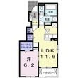 ユーキー1の間取図