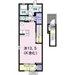 タウニーヒルズⅢの間取図