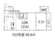 広島市東区山根町の間取図