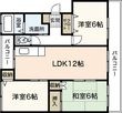 広島市佐伯区三宅４丁目の間取図