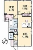 広島市佐伯区三宅４丁目の間取図