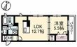 広島市西区古江西町の間取図
