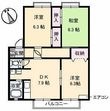 広島市佐伯区三筋1丁目の間取図