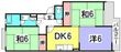広島市西区井口3丁目の間取図