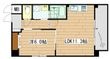 広島市西区大宮1丁目の間取図