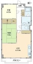 広島市南区宇品御幸5丁目の間取図