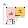 広島市中区住吉町の間取図