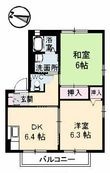 広島市佐伯区旭園の間取図