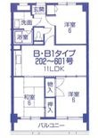 広島市東区戸坂山崎町の間取図