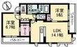 広島市南区翠4丁目の間取図