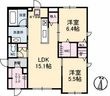 広島市安佐南区東野1丁目の間取図