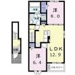 カーサ　ルーナの間取図