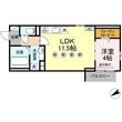 CASAニックスⅢの間取図