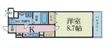 広島市中区千田町3丁目の間取図