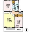 セジュール安芸の間取図