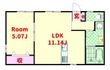 広島市中区舟入南3丁目の間取図