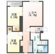 広島市安佐北区可部1丁目の間取図