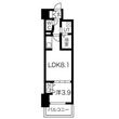 広島市中区東平塚町の間取図