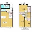 広島市東区牛田早稲田2丁目の間取図