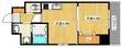 広島市中区竹屋町の間取図