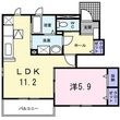 サンシャインCの間取図