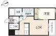 広島市中区舟入南3丁目の間取図