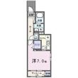 カルム古市橋の間取図