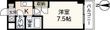 広島市西区大芝３丁目の間取図