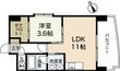 広島市中区舟入中町の間取図