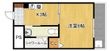 広島市東区牛田中1丁目の間取図