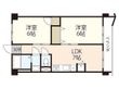 広島市中区西川口町の間取図